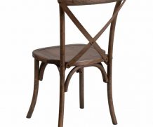 Chair – Tuscan Cross Back – Wood