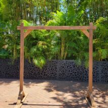 Arch – Wood – 2 Post